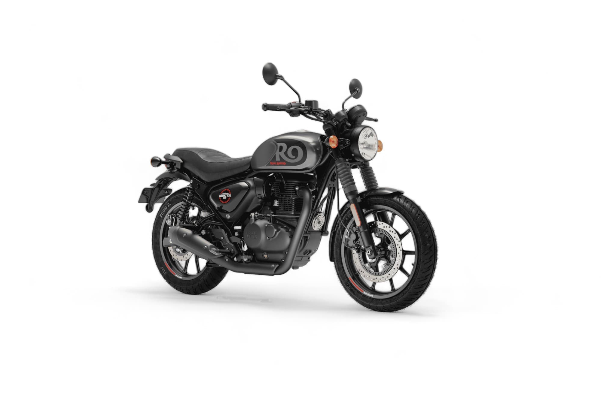 Royal Enfield Hunter 350 - Dapper Grey for rent in Mumbai